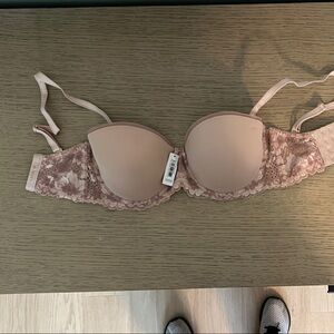 Adore Me Lace Bra in Soft Pink